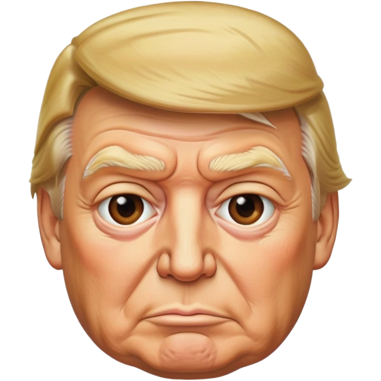 Donald trump ugly emoji