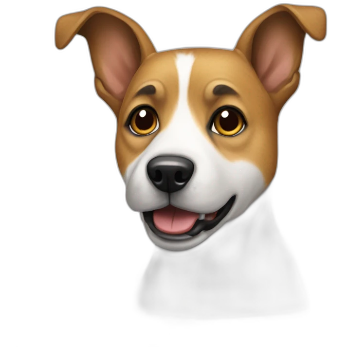 jackrasl terrier dog that works in the state security service emoji