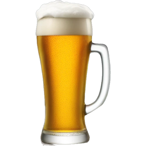 beer and Glacier emoji