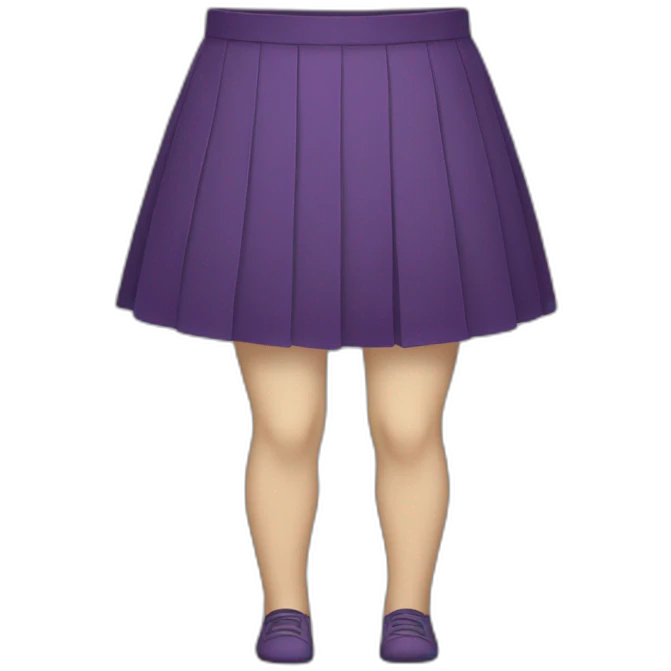 tights and skirt emoji