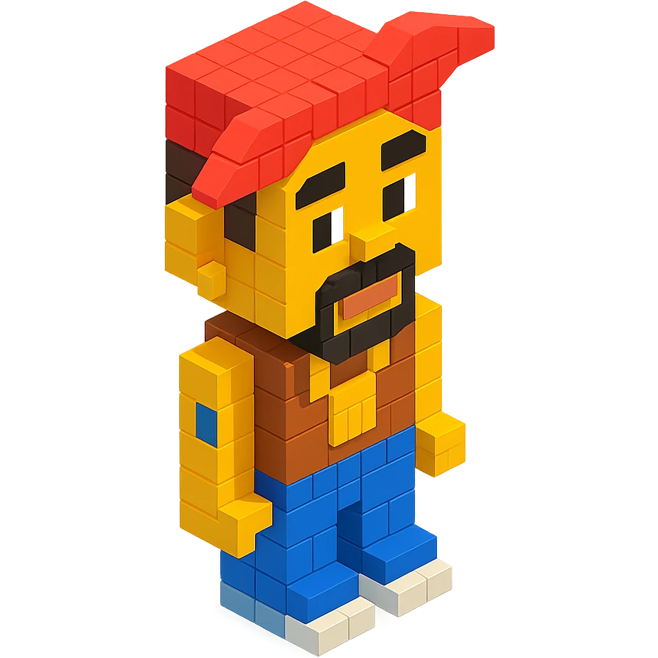 Lego version of rapper 2Pac emoji