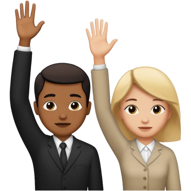 🙇+🙋 create emoji different emoji