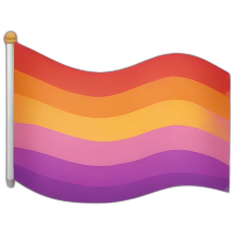 lesbian flag emoji