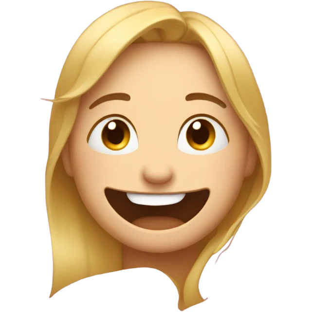 happy with crying and hearts emoji