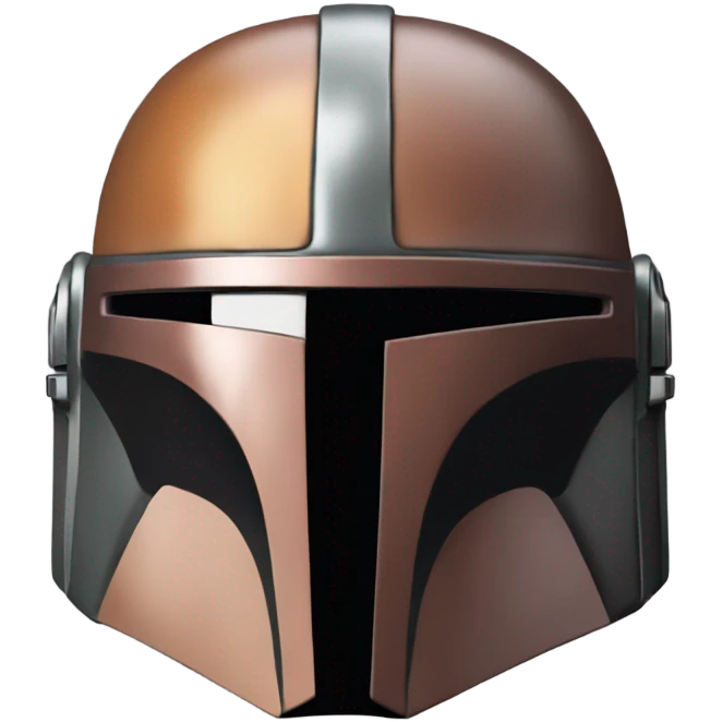 Mandalorian helmet emoji