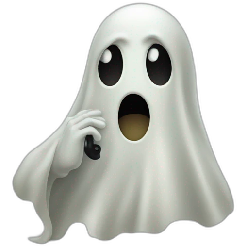 ghost phoning emoji
