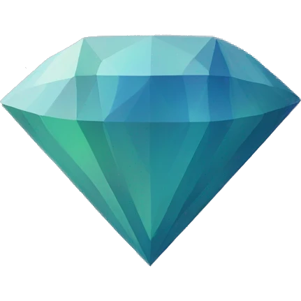 line inside a geometrical diamond emoji