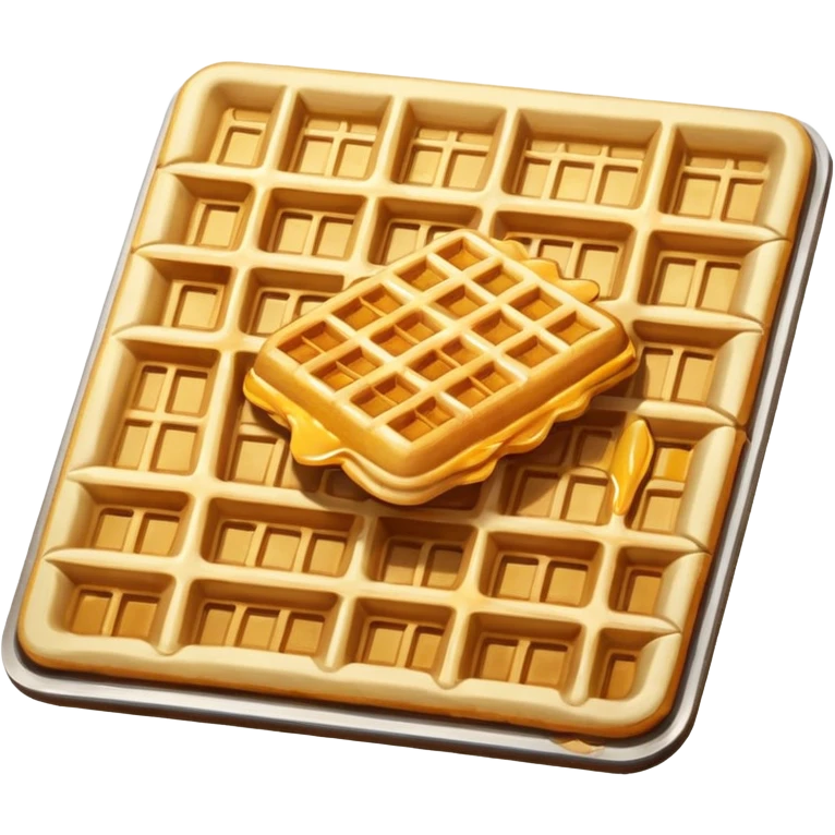 waffle fry emoji