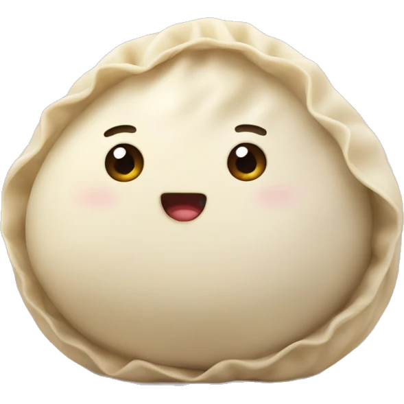cute dumpling emoji