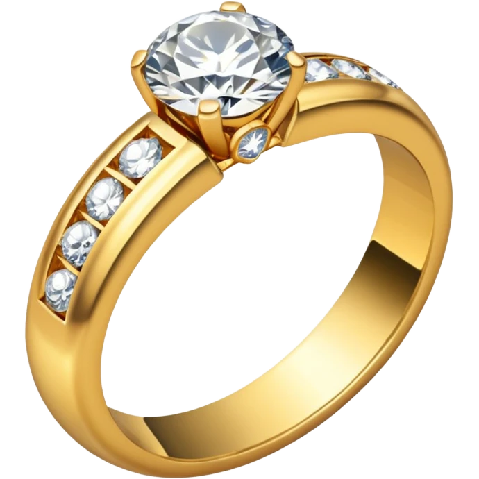wedding ring with sparkles emoji