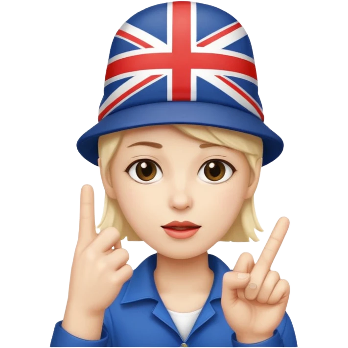 British fuck you emoji