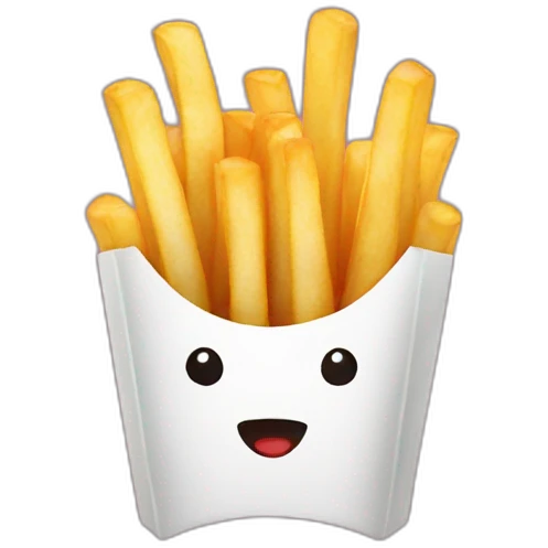 French fries emoji