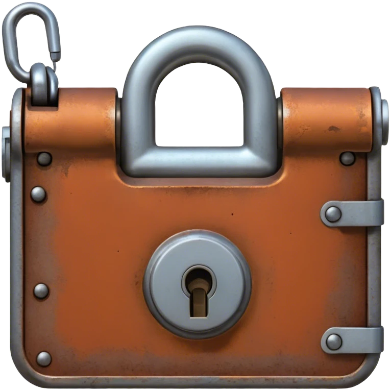Open barn lock emoji