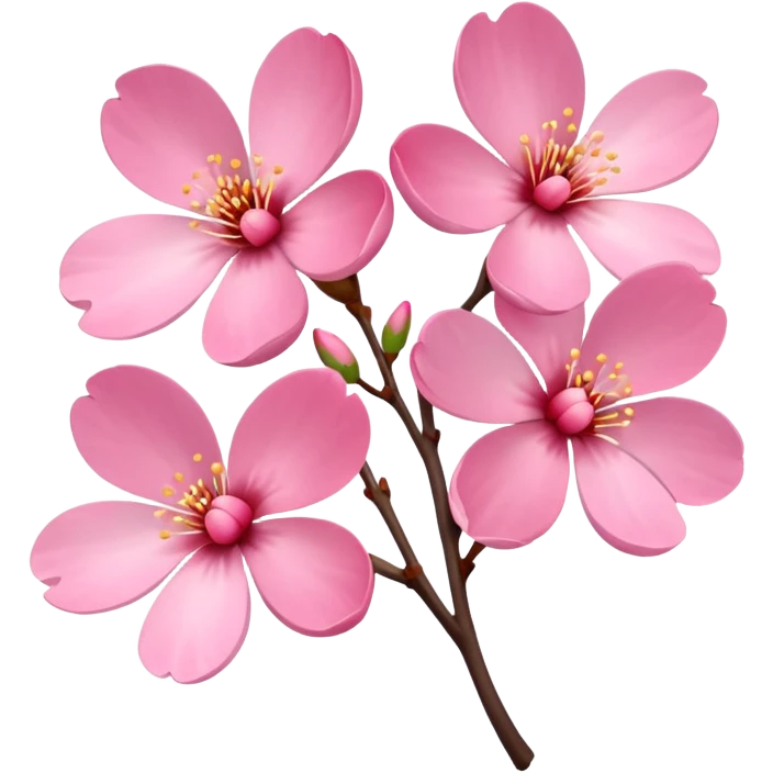 fleurs de cerisiers emoji