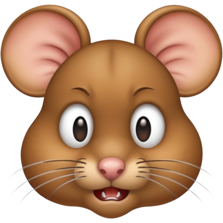 no make it a mouse cussing emoji