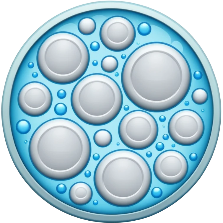 white effervescent tablet  emoji