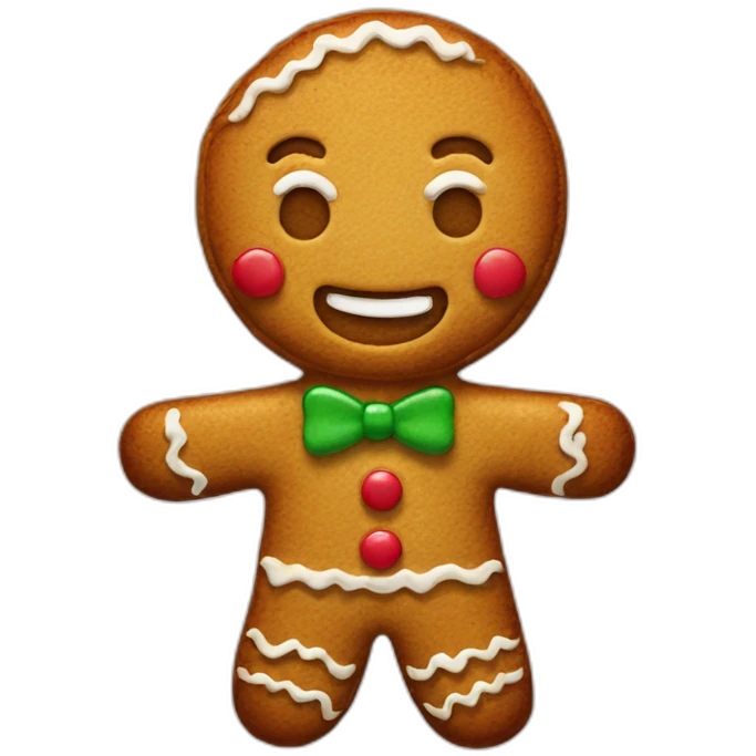 gingy gingerbread man emoji
