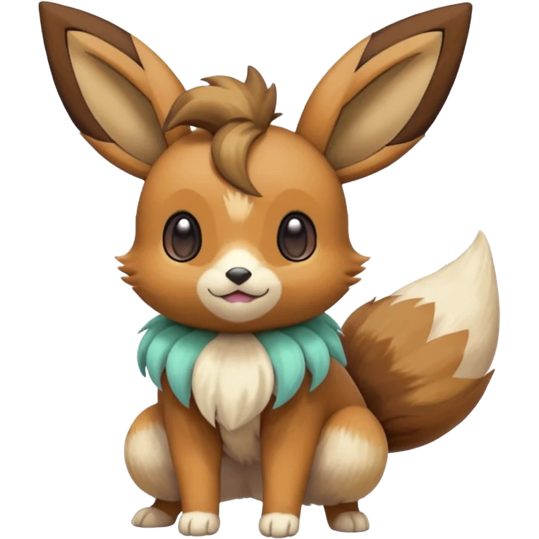 Meloetta-Buneary-Eevee-Pokémon-Fakémon-creature emoji