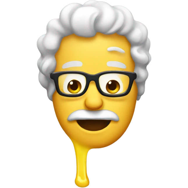 Sticky glue emoji
