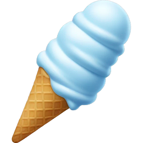 scoop of ice cream emoji