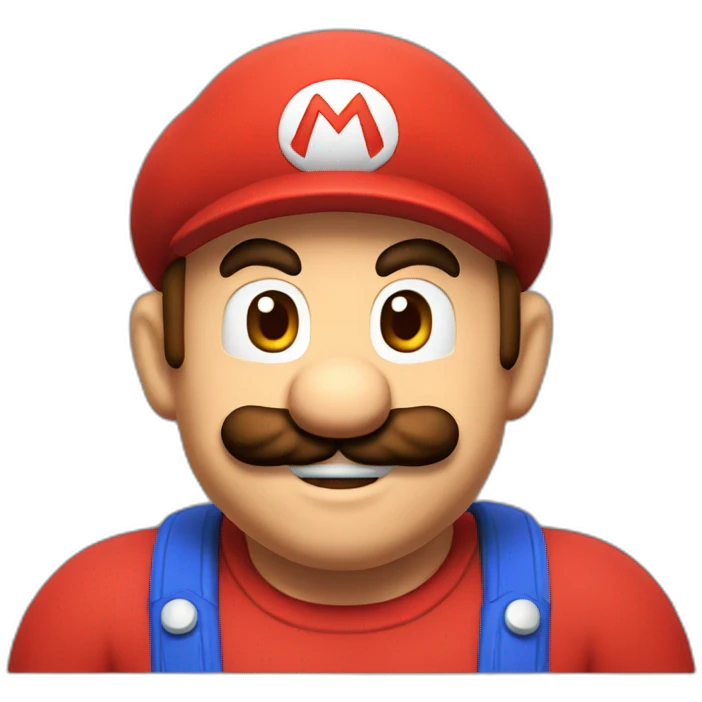 mario brother red one emoji