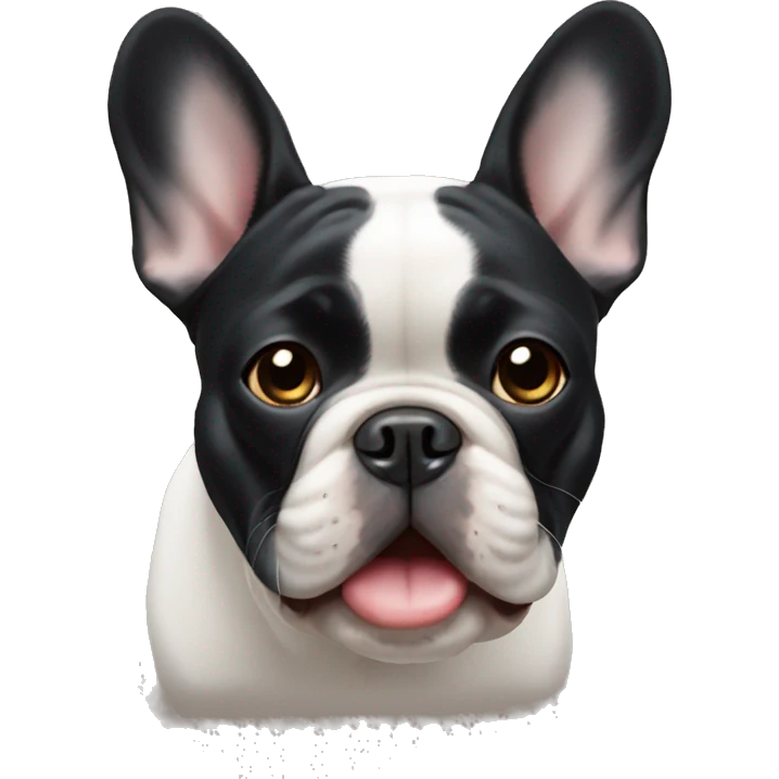 French bulldog emoji