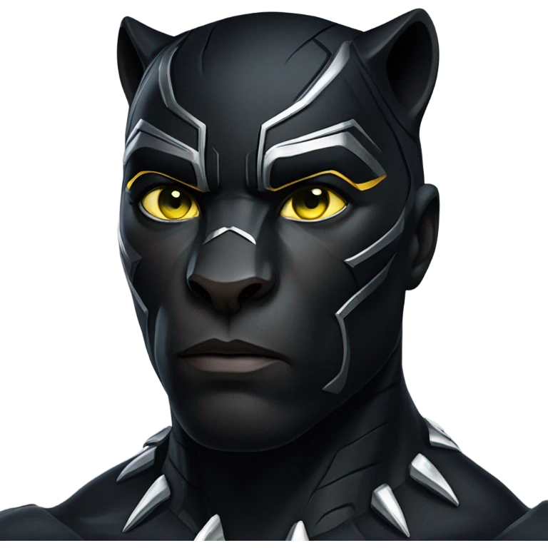 Black pantera emoji