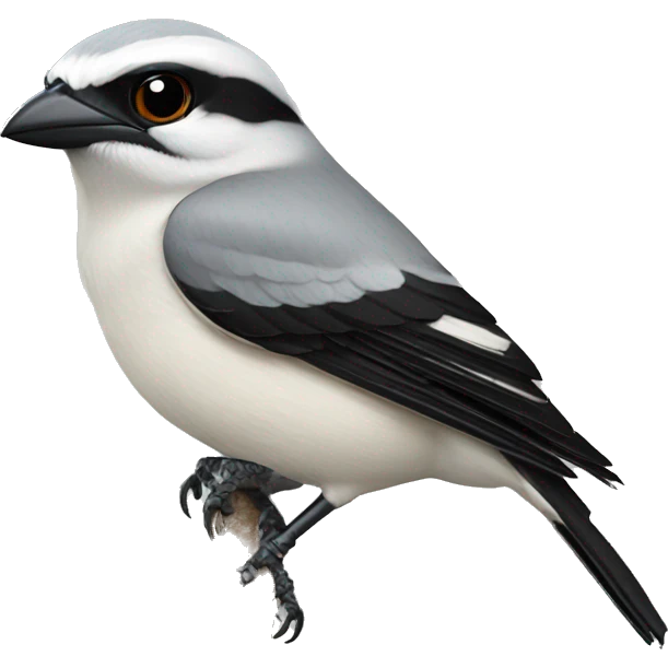 Loggerhead Shrike emoji