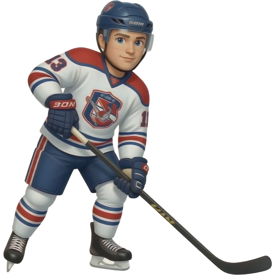 hockey player emoji