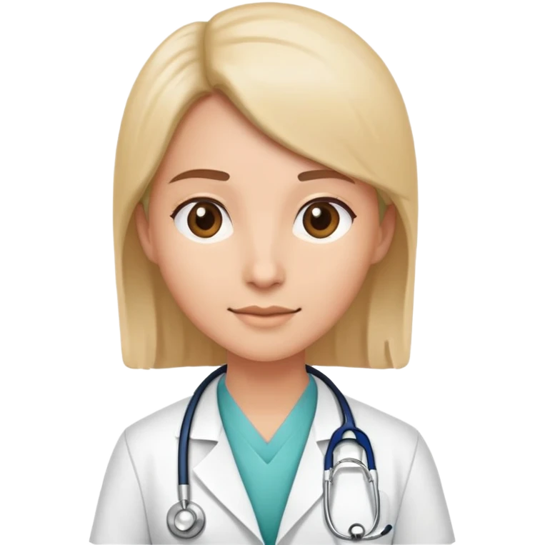 doctor with stethoscope emoji