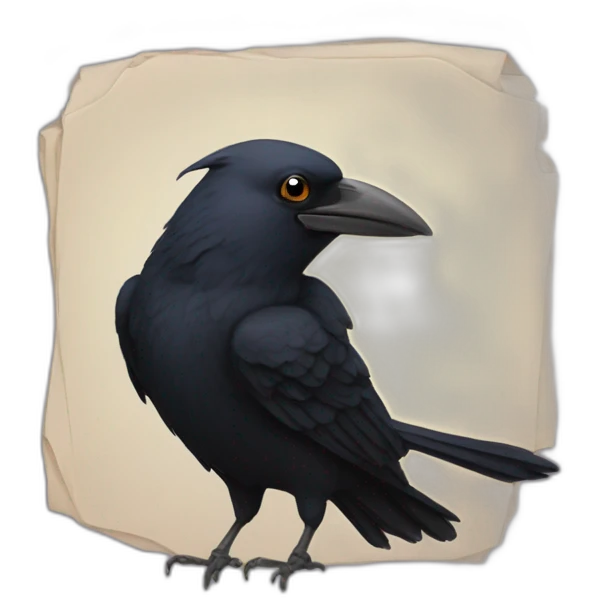 corbeau emoji
