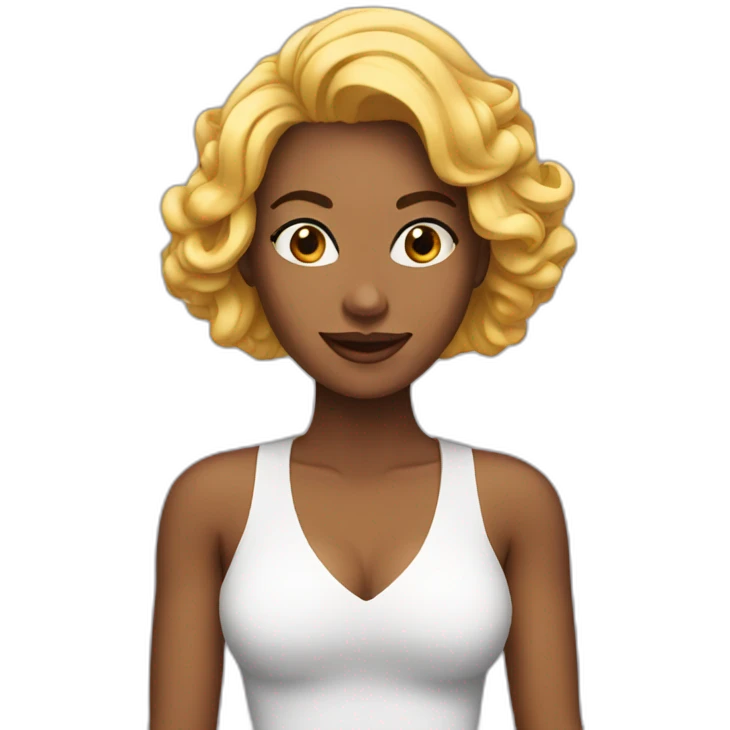 Hot lady emoji