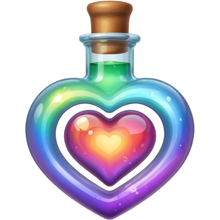 magic potion heart emoji