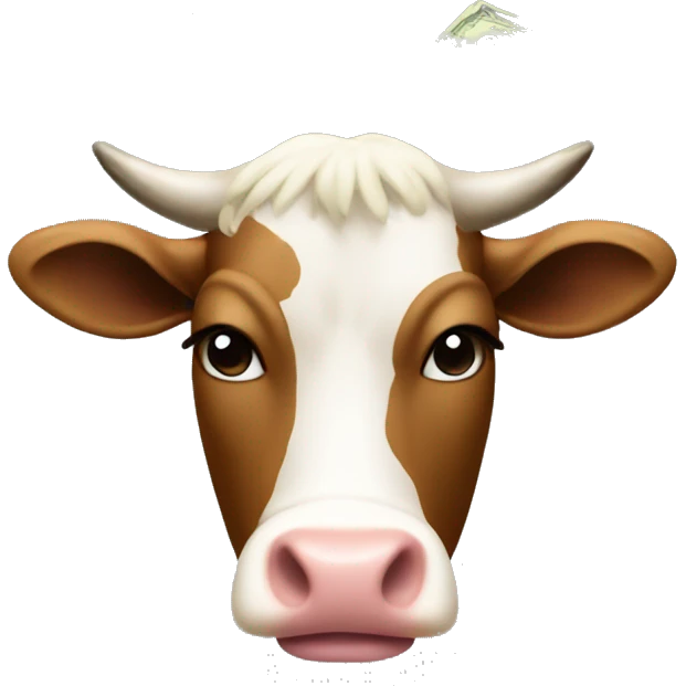 cow money kids emoji