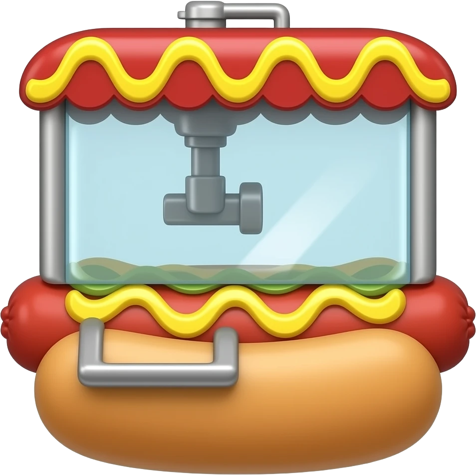 hot dog machine emoji