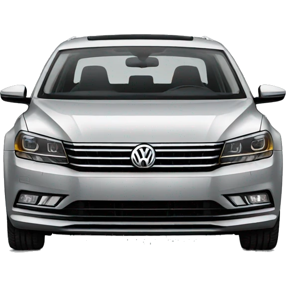 volkswagen passat black color emoji