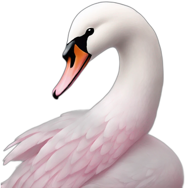 Pink_swan emoji