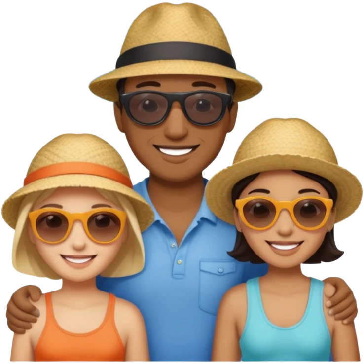 tourist familty emoji