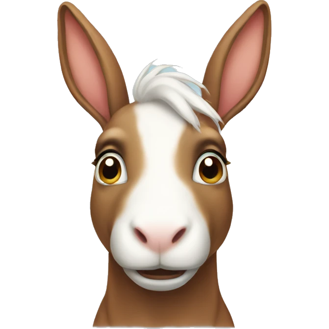 Bunny horse  emoji