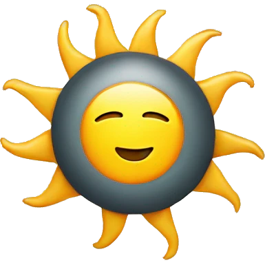 Sun emoji