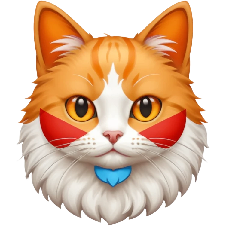 Cat Chinese Flag emoji