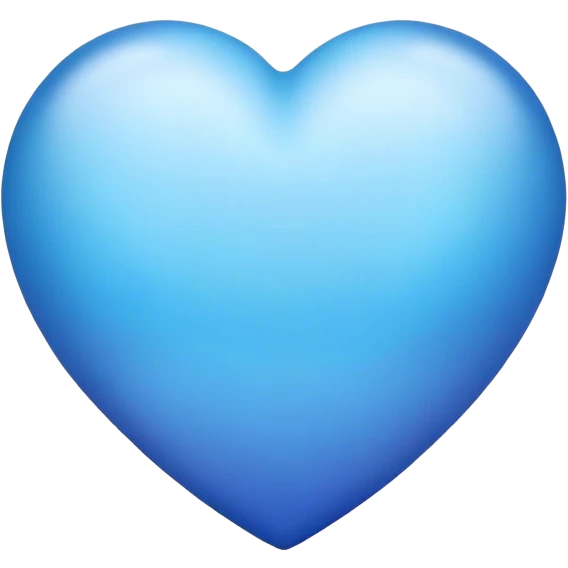 Blue heart  emoji