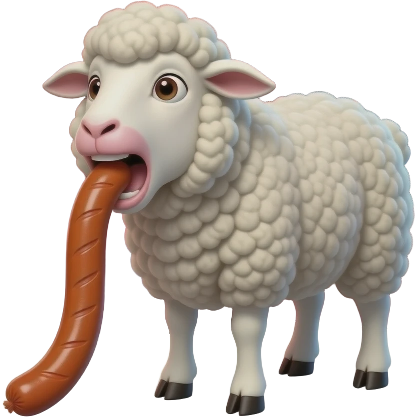 White Sheep with ultra big botox filler lips swallowing on tip of long sausage hardly with no teeth just gums Mouth open in a hotel room at night with neon red lights emoji