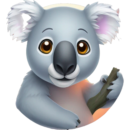 koala through thermal optic emoji