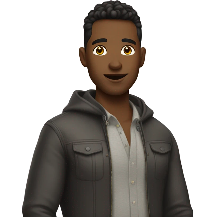 Super gay guy emoji