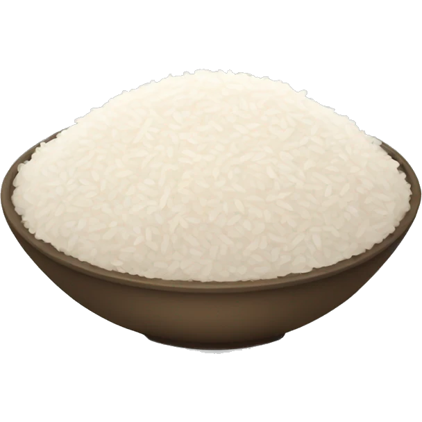 Bowl of rice emoji