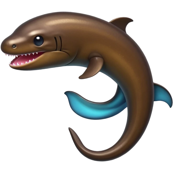 Hyper-realistic photo-realistic real life real electric Eel emoji