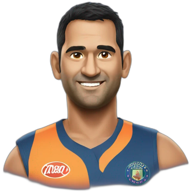 Dhoni emoji