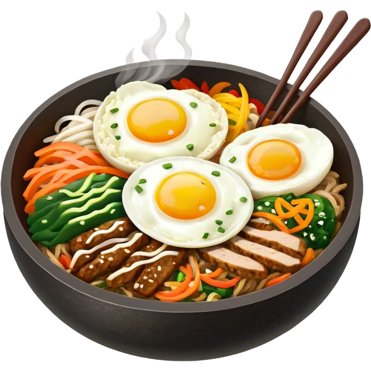 Create an emoji for Korean ishiyaki bibinba   emoji