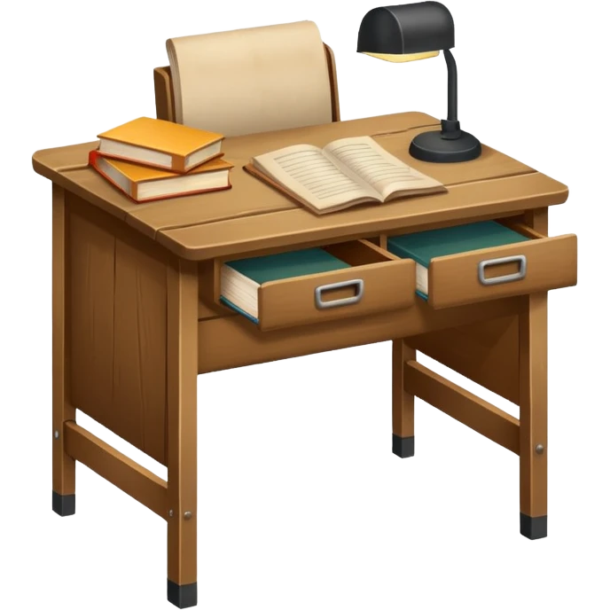Classroom highschool desk emoji